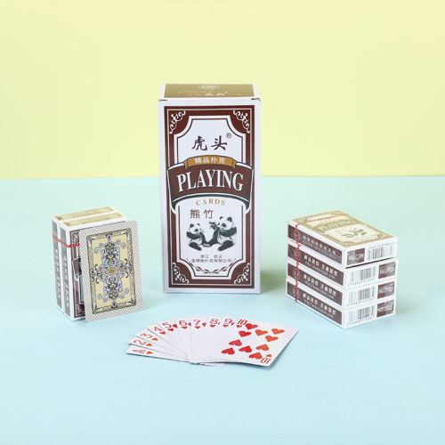 10副铭煌浩记三A扑克牌纸牌加厚批扑克飞牌棋牌室整箱便宜朴克 - 图0