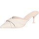Pointed thin heels half-drag Belle Benny's second-layer pig skin