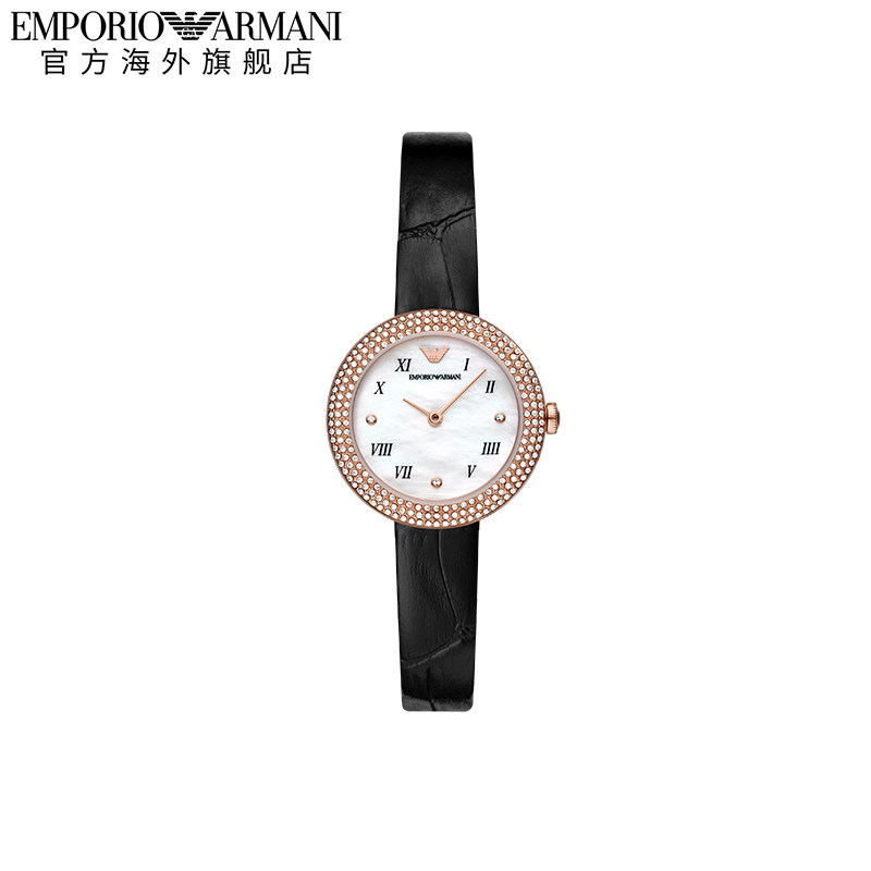 阿玛尼旗舰店官网满天星女气质手表 EmporioArmani腕表海外欧美腕表