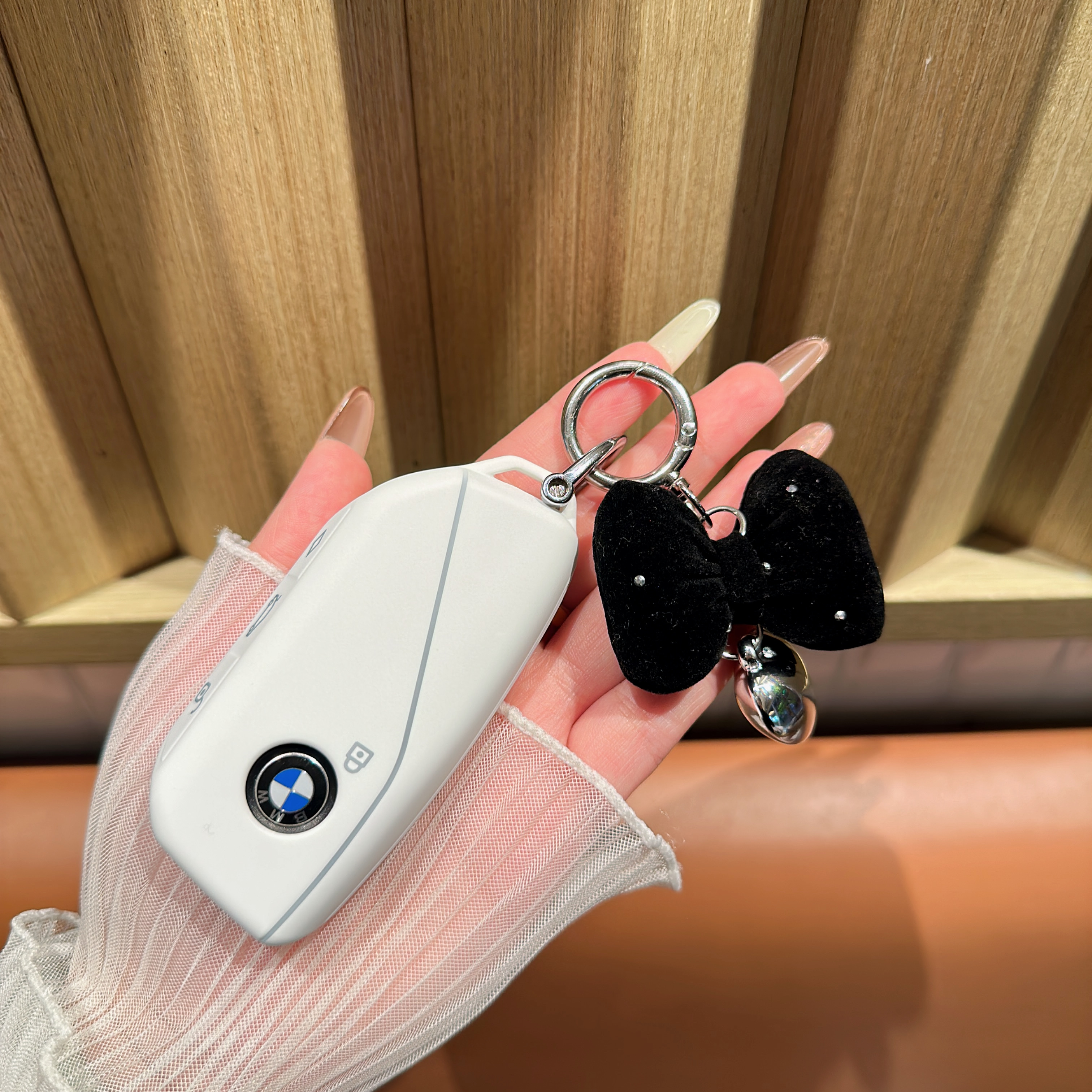 适用于宝马25款新5系530li/525li钥匙套x1x5x6x7扣7系包i5i7xm/ix - 图3