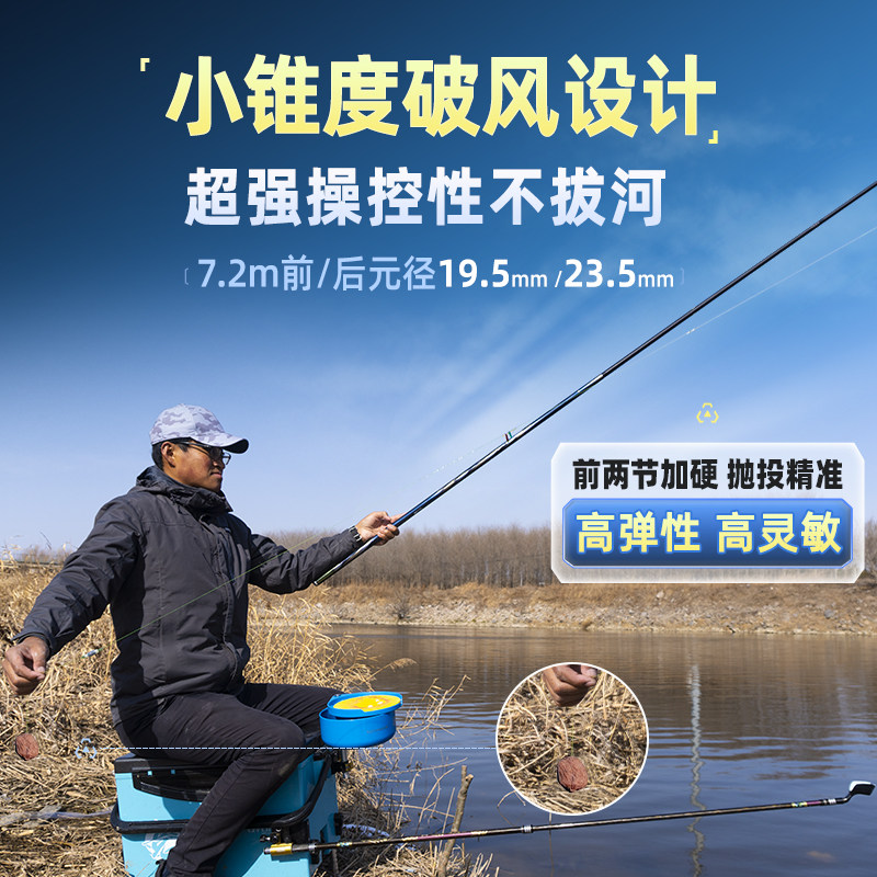 巧渔夫龙战曜28调轻量综合台钓竿超轻超硬钓鱼竿碳素手竿鲫鱼竿,淘宝优惠券,粉丝福利购,淘宝优惠卷