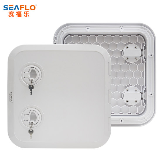 Seaflo square hand hole marine accessories compartment cover yacht