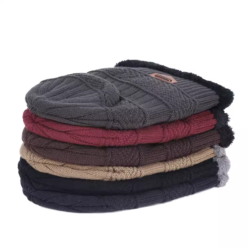 针织毛线帽男士女冬季加绒加厚防风防寒保暖护耳帽户外骑行滑雪帽,淘宝优惠券,粉丝福利购,淘宝优惠卷