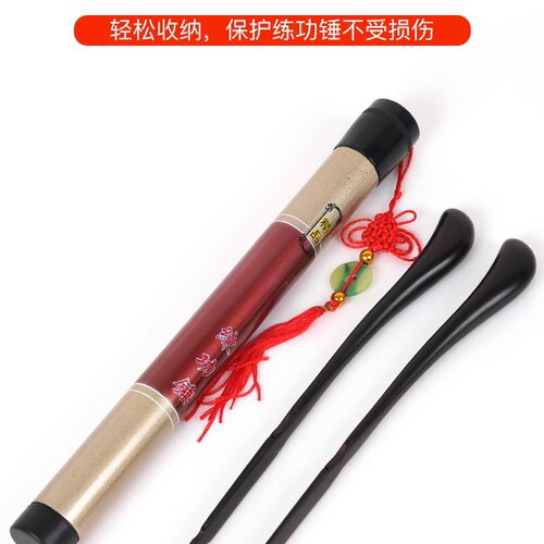 扬琴琴锤扬琴练功槌大号扬琴练功锤黑檀小鸟型配筒子扬琴练习配件 - 图3