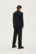 South Korea's Ziozia Group's high-end brand, fashionable, loose and casual black wide-fit men's suit
