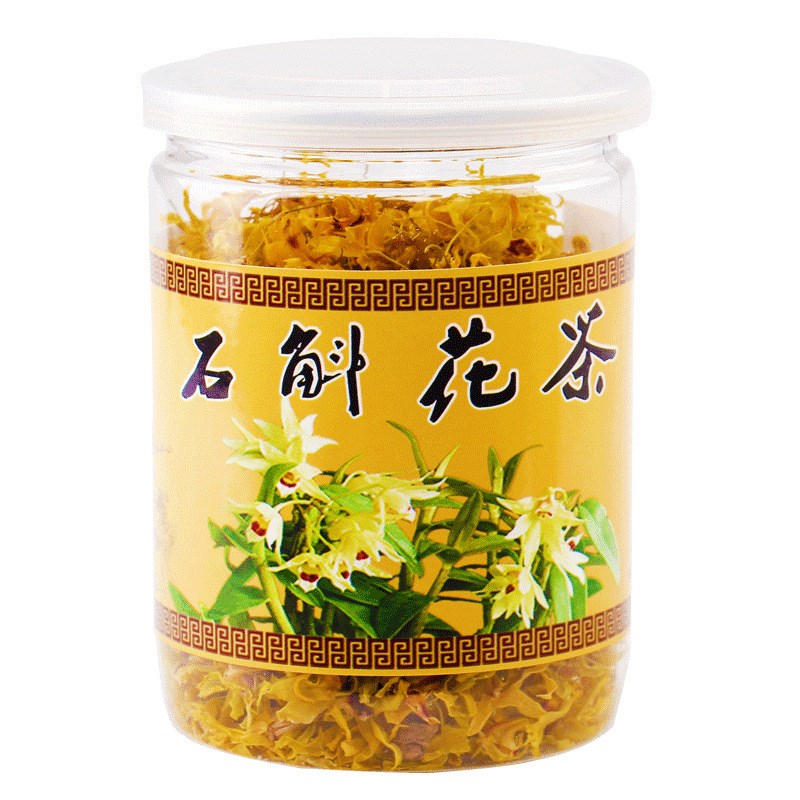 1瓶10g装铁皮石斛花茶枫斗干花养生石觚解斛确触魁斜敷胡花茶散装