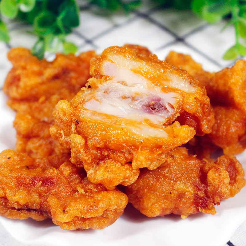 孚德龙骨脆 吮指骨香脆 龙脆骨1千克一包 鸡排小吃 鸡骨架