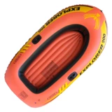 Intex, надувной ластик для рыбалки, лодка с зарядкой, пластиковый кушон, увеличенная толщина