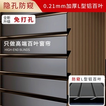 Curtain Cubic Anti-Peep Type Factory Type L Type Electric Aluminum Alloy Shutter Toilet Bathroom Kitchen Modern Brief