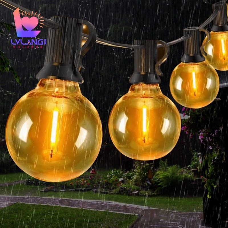 精选户外灯串防水装饰灯氛围灯家用庭院灯泡串灯T民宿帐篷节日气,淘宝优惠券,粉丝福利购,淘宝优惠卷