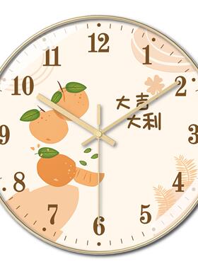 静音免打孔挂钟送电池挂钩