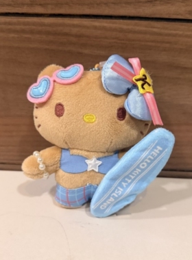 济州岛KT猫毛绒钥匙扣女生日礼物