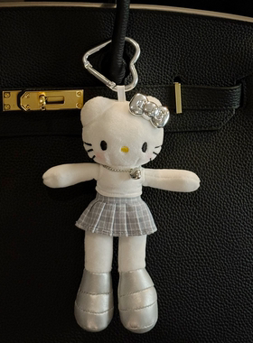 kt猫平成制服毛绒公仔女生日礼物