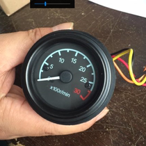 55mm12v24v diesel engine rotating speed meter engine flywheel rev reloading diesel car rev gauge