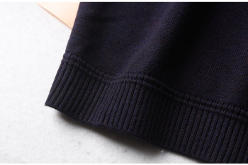 HL23133 Hai Series Men's Turnable Turtle Collar Spring Autumn and Winter Wool Sweater Sweater Knitwear Pullover Youth