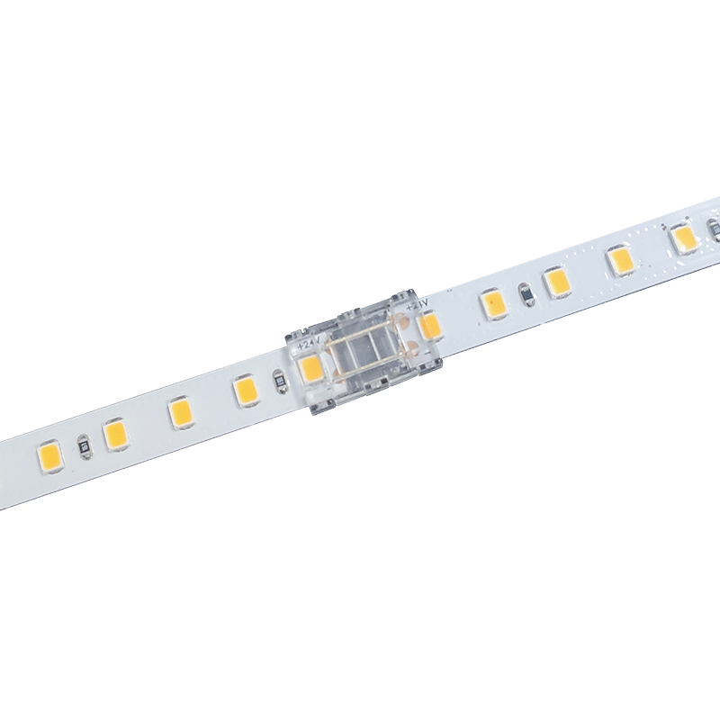 免焊接头24V低压灯带二线三线2835中间连接头8mm转角接头连接线 - 图3