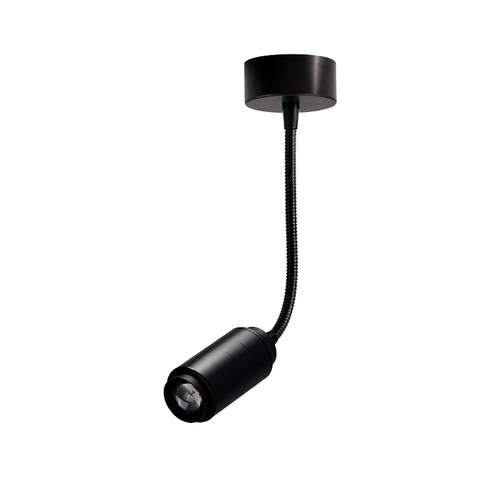 软管射灯led明装长臂杆吸顶小射灯迷你调焦背景墙壁灯侧装轨道灯 - 图3