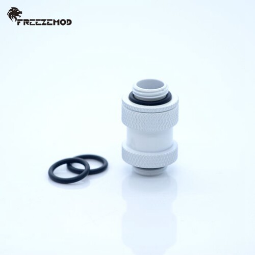 FREEZEMOD显卡SLI水冷延长伸缩接头SSJT-22双G1/4外螺纹(22-31MM) - 图3