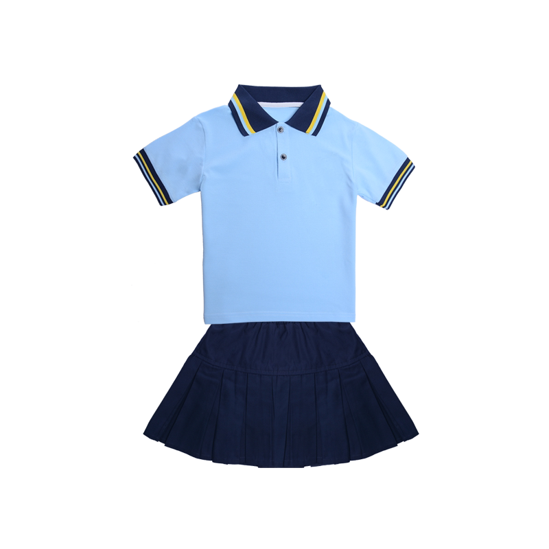 夏季小学生班服纯棉短袖运动会套装一二四六年级儿童毕业拍照校服