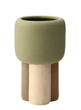 现代简约创意手工陶瓷花瓶摆件