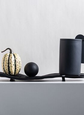 抽象创意果蔬摆件托盘壶储物收纳