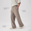 Thin men's trousers, high-end drape casual trousers