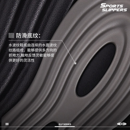 维动精灵拖2代运动拖鞋男夏季外穿篮球防滑凉拖女厚底户外沙滩鞋 - 图2