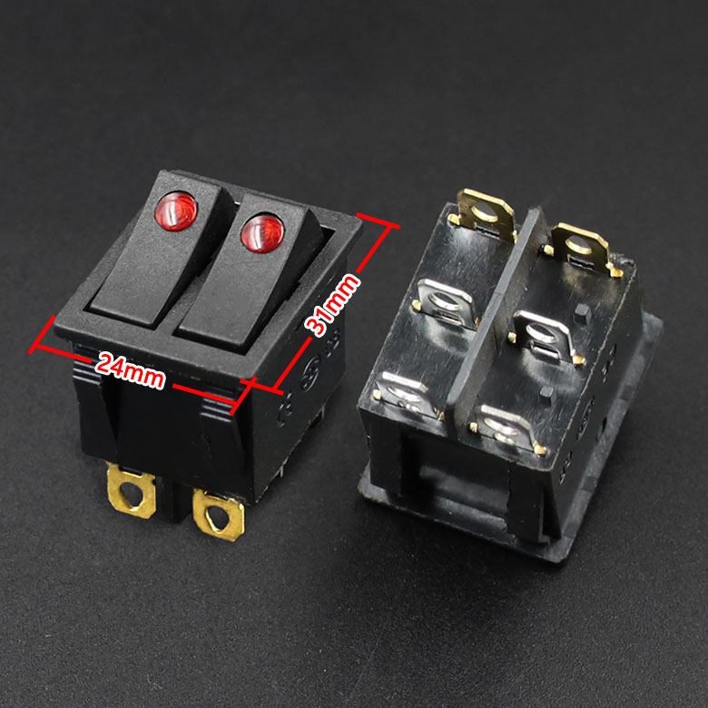 适用先锋艾美特电热油汀双联开关猫眼 翘板开关 取暖器配件5000W,淘宝优惠券,粉丝福利购,淘宝优惠卷