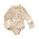France 2026 new girls swimsuit one-piece long-sleeved children’s long-sleeved swimsuit protection sundress for small and medium-sized swimsuit cute-sea-dry-frying
