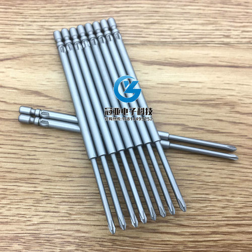 吉隆发4*100*2.5*30*1# 进口S2钢材 电批头 十字头 PH1加长起子头 - 图2