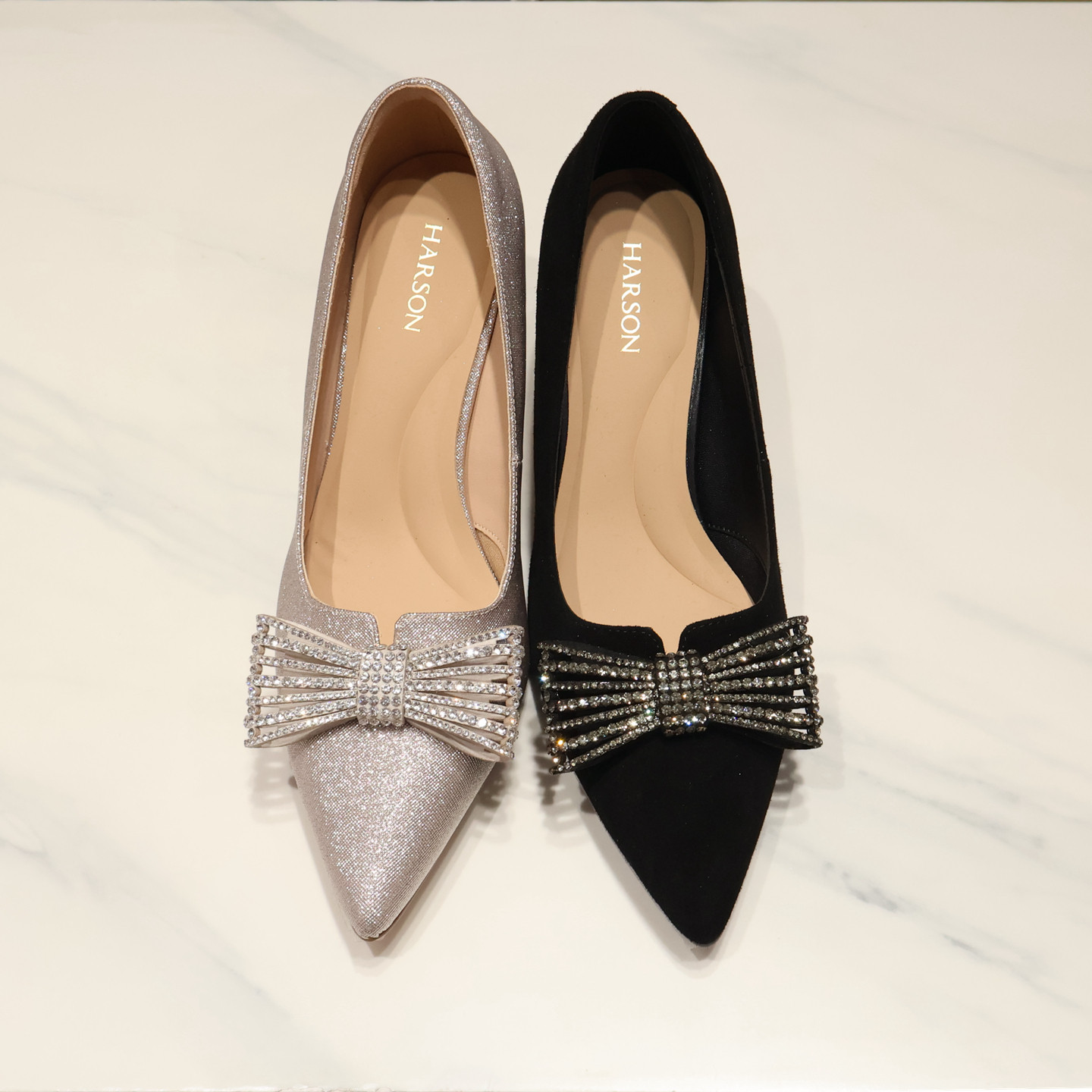 HS267136  HARSON哈森女鞋  2026年春 粗高跟 单鞋 商场专柜同款,淘宝优惠券,粉丝福利购,淘宝优惠卷