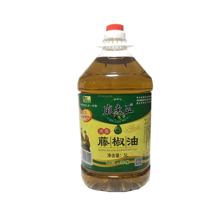 麻老五藤椒油商用5L升桶装浓香四川特产火锅麻辣烫花椒油特麻家用 - 图3