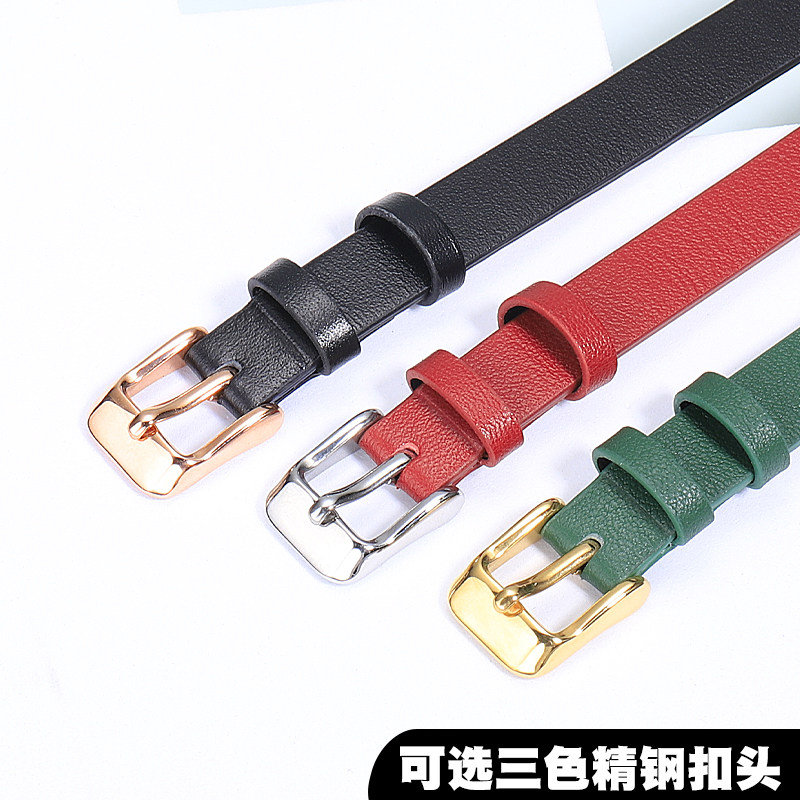 翡翠珠宝手绳 一整条过表带黄金饰品绢丝定制真皮一条过手表带女