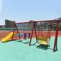 Kindergarten Slutty Bridge Children Outdoor Feeling Integrated Training Equipment Balance Wood Large Facilities Climbing Nets Iron Plate TOYS