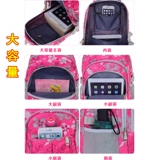 Школьный рюкзак, водонепроницаемая сумка через плечо со сниженной нагрузкой, 1-3-4-6 года