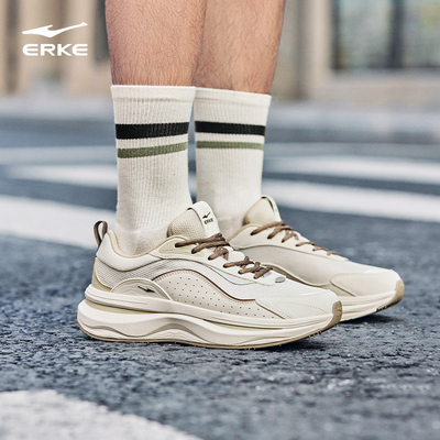 鸿星尔克风旋2春季新款男鞋轻便运动鞋鞋子休闲鞋厚底复古老爹鞋