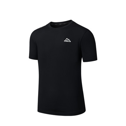 鸿星尔克短袖男款夏季新款男士冰丝速干衣运动t恤男生羽毛球上衣