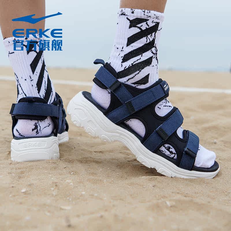  鸿星尔克运动沙滩鞋/凉鞋