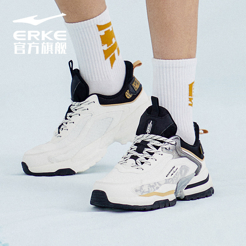 降龙鸿星尔克运动老爹男士秋季男鞋 鸿星尔克板鞋/休闲鞋
