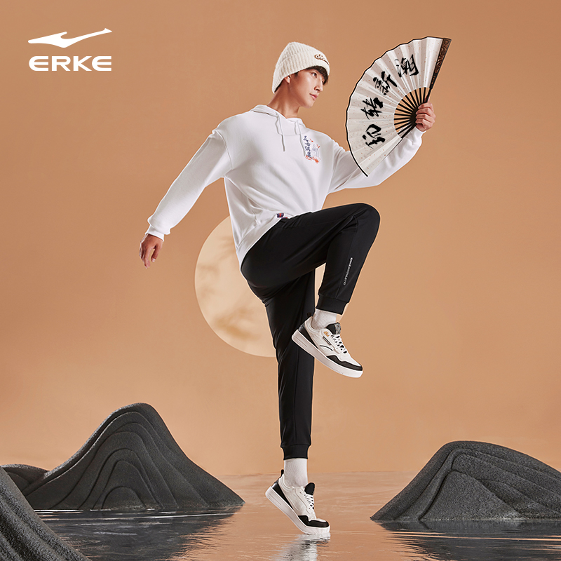  鸿星尔克运动长裤