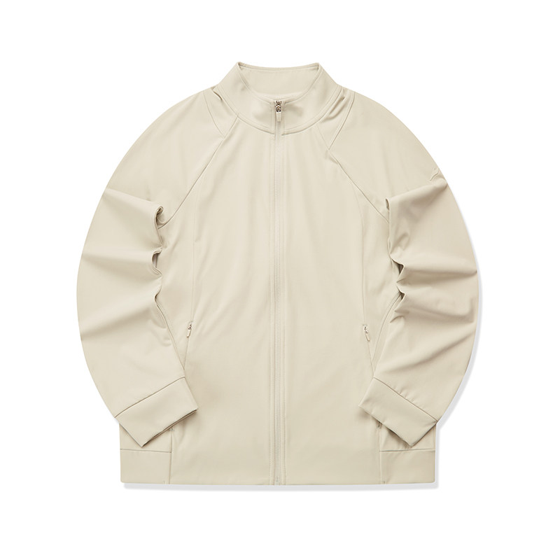 鸿星尔克外套女2025新款冬季女士修身显瘦凉感上衣运动服立领夹克,淘宝优惠券,粉丝福利购,淘宝优惠卷