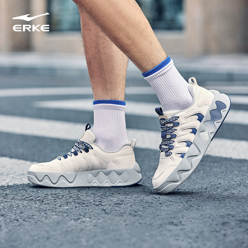 千层2鸿星尔克板鞋男鞋冬季新款男士鞋子百搭休闲鞋厚底运动鞋,淘宝优惠券,粉丝福利购,淘宝优惠卷