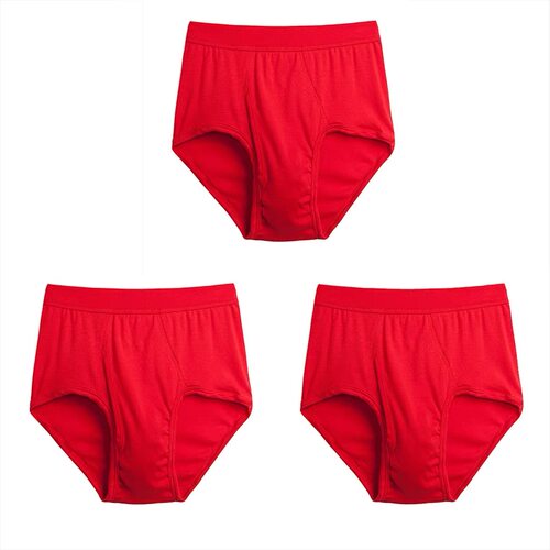 3条清仓三枪男士内裤纯棉高腰透气中老年宽松款舒适三角短裤头 - 图2