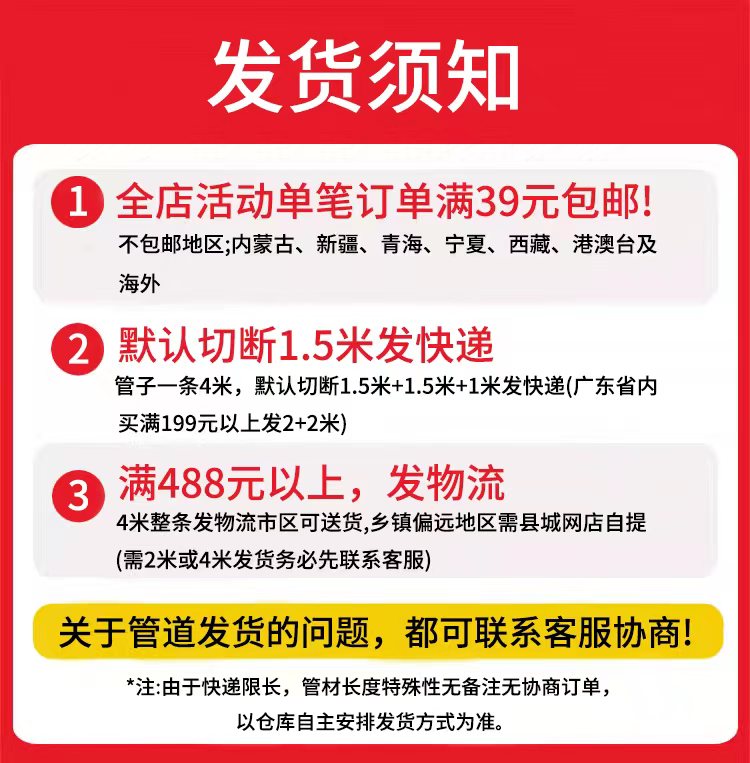 联塑PVC给水4分 20管 内丝活接直接直通头家装冷水管接头配件 - 图3