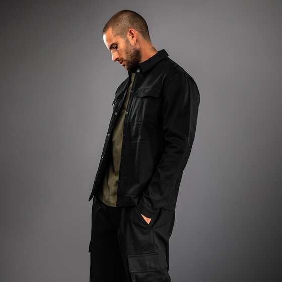 VENUM Venom Heritage Jacket Sports Casual Jacket Trendy Top Fitness Versatile Simple Black