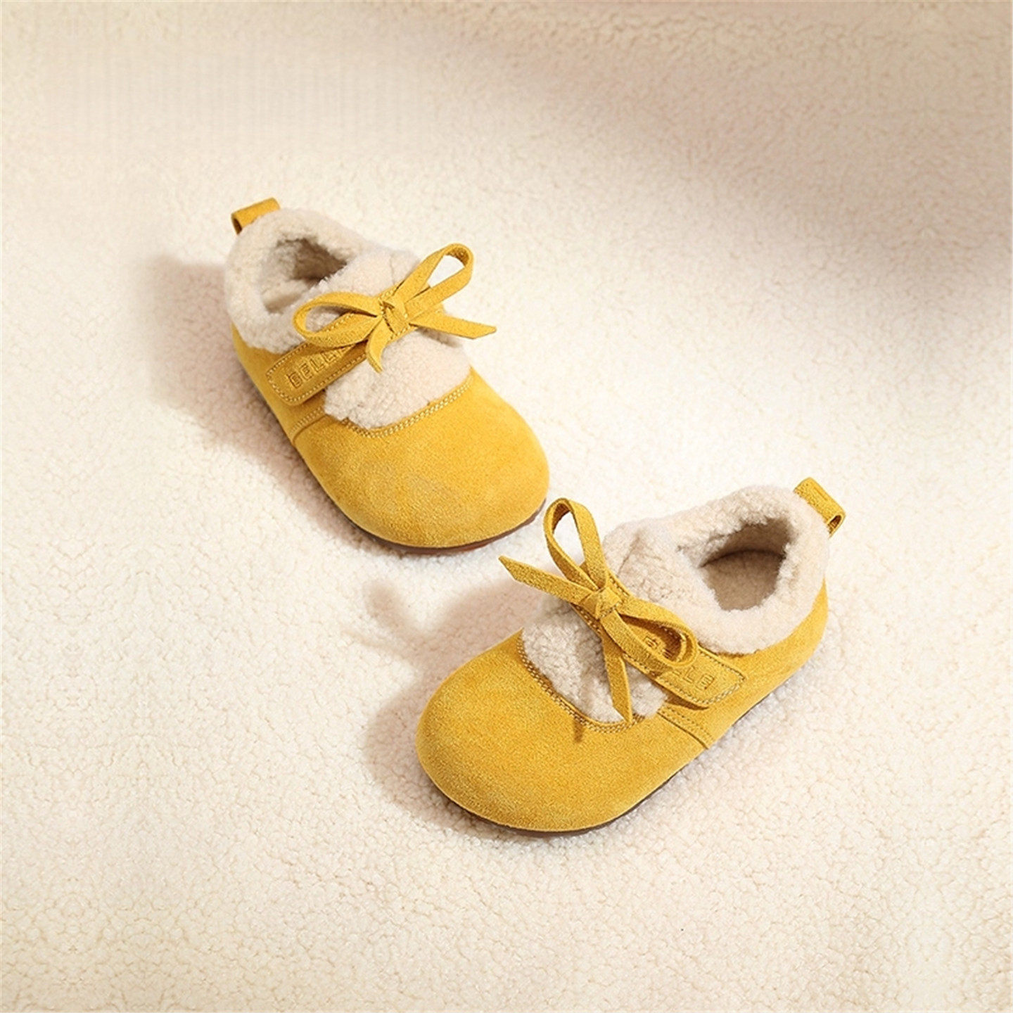 真皮软底女童2025新款秋冬女宝加绒洋气棉鞋百搭勃肯鞋小公主鞋子,淘宝优惠券,粉丝福利购,淘宝优惠卷