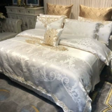 Комплект, хлопковое покрывало, высококлассный пододеяльник, европейский стиль, 4 предмета
