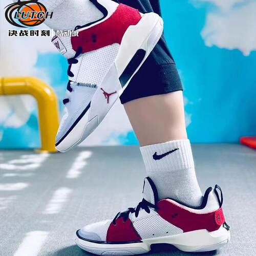 AIR JORDAN ONE TAKE 5 PF威少男实战缓震气垫篮球鞋 FD2336-160 - 图0