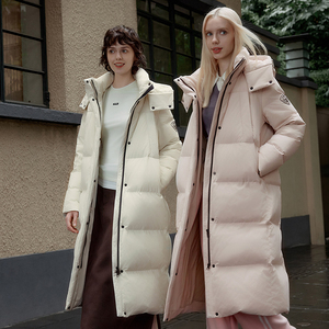 衣橱推荐坦博尔冬季羽绒服女装过膝长款加厚款保暖高品质外套