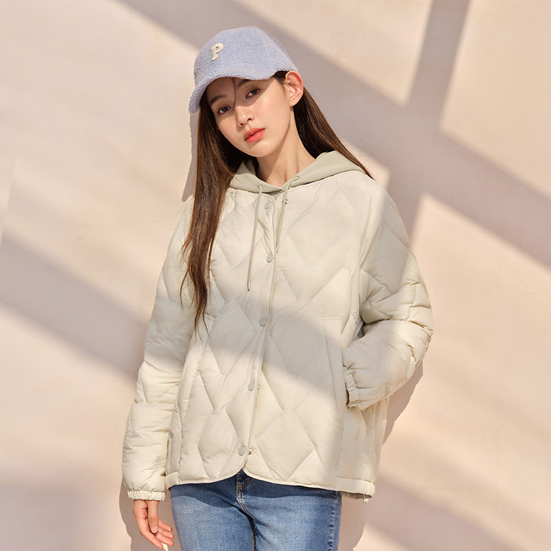 坦博尔菱格短款2022年新款羽绒服 坦博尔羽绒服